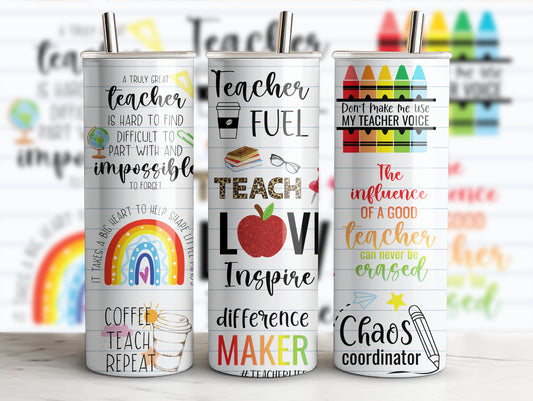 Teacher Fuel Tumbler